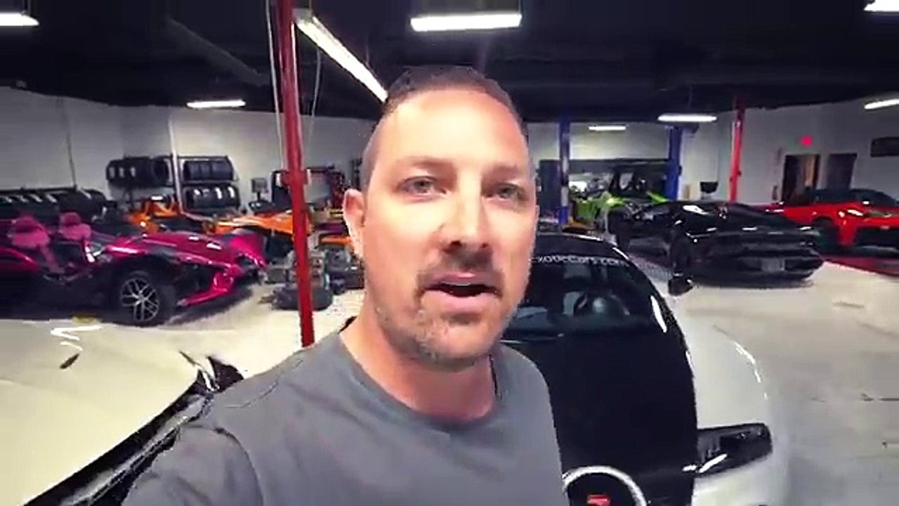 DRIFTING MY LAMBORGHINI INSIDE ROYALTY EXOTICS GARAGE BETWEEN A BUGATTI & POLE *LOST FOOTAGE*