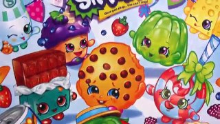 Shopkins Lunch Box Puzzle Tin Season 2 Mystery Surprise Blind Basket Opening Toy Unboxing