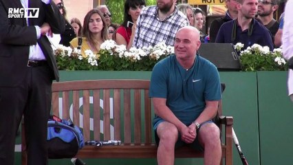 Agassi et Staff évoquent leur souvenirs de Roland-Garros