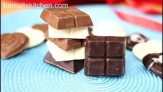 How to make Homemade Molded chocolate Bar