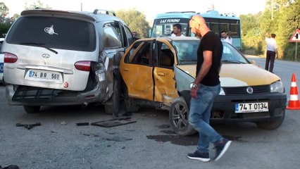 Trafik kazası: 10 yaralı - BARTIN