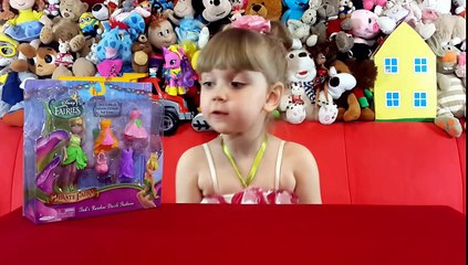 Игрушки Феи Дисней. Обзор набора Радужная мода от феи Динь-динь. Tinks Rainbow Dazzle Fashions