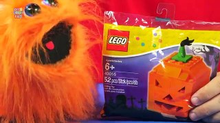 LEGO Halloween Jack O Lantern Pumpkin Toy Review