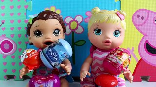 Baby Alive Minha Boneca abrindo Ovos Surpresa