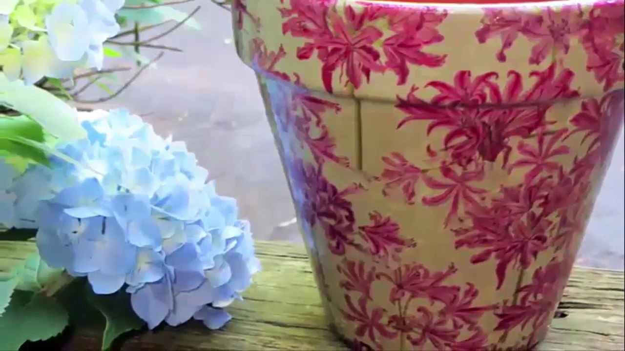Cách trang trí những vật dụng phế thải bằng nhựa thành những chậu trồng hoa tuyệt đẹp 2