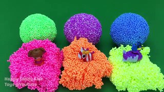 Play Foam Surprise Eggs Disney Princess Mermaid Ariel Hello Kitty Lalaloopsy Learn Colours for Kids