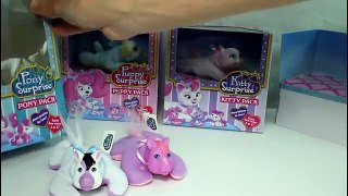 Puppy Surprise Puppy Packs, Kitty Surprise and Pony Surprise Unboxing