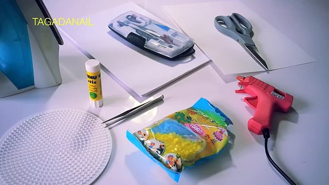 DIY Bloc Note Macaron Perles à repasser Hama