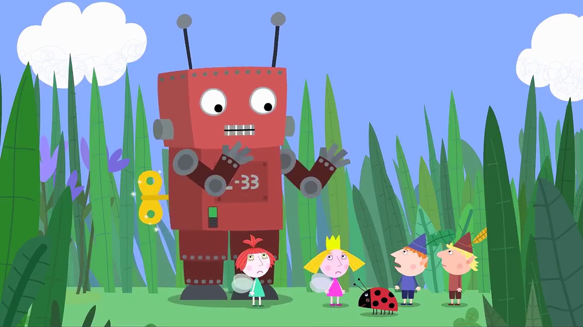 ben and holly robot