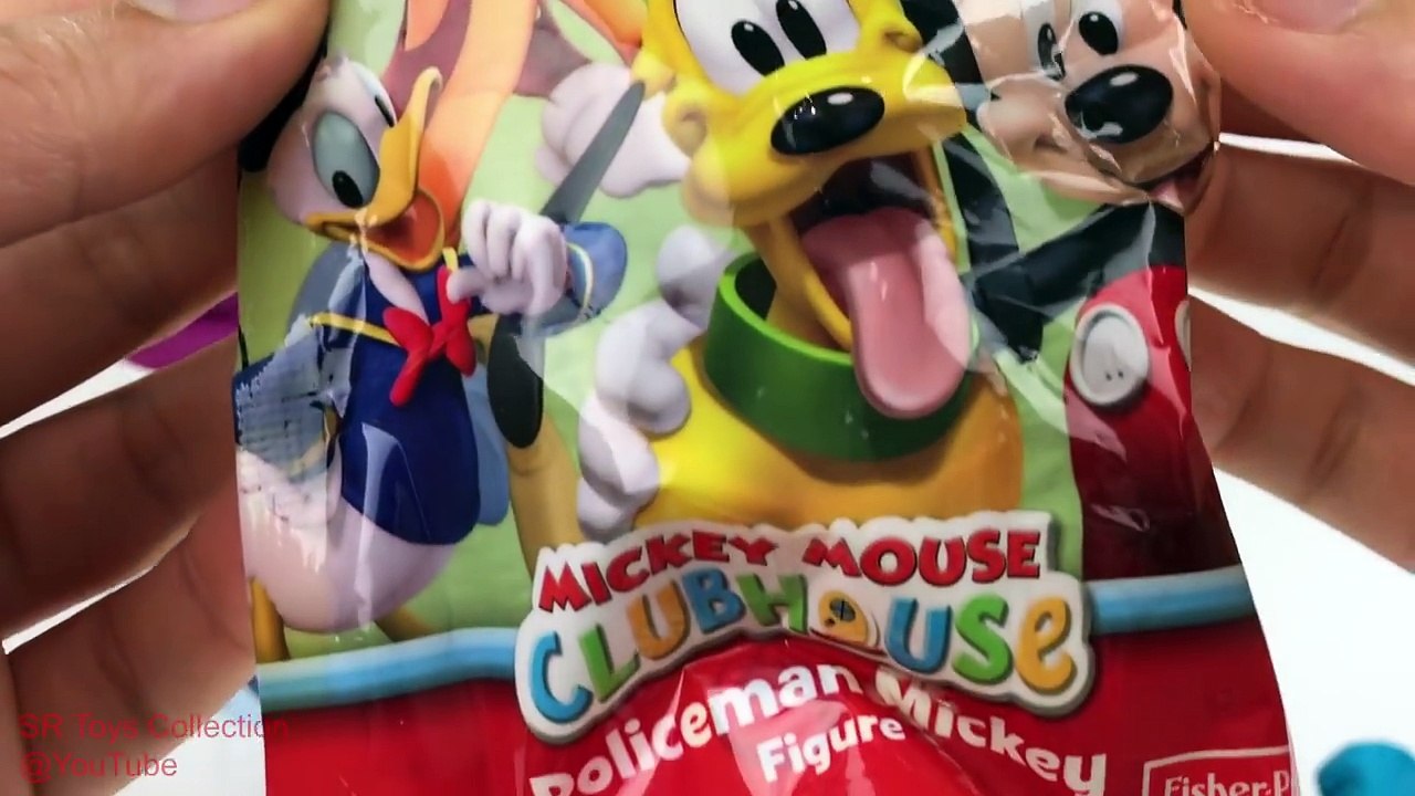 Play Doh Ice Cream Surprise Toys in Cups Mickey Mouse Club House Disney Cars Toy Story Spider Man