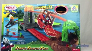 Ryan plays with Thomas and Friends NEW TAKE N PLAY Daring Dragon Drop