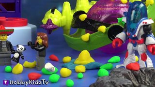 Trixie Escapes Pizza Planet Batman Out Takes Imaginext LEGO Play Doh