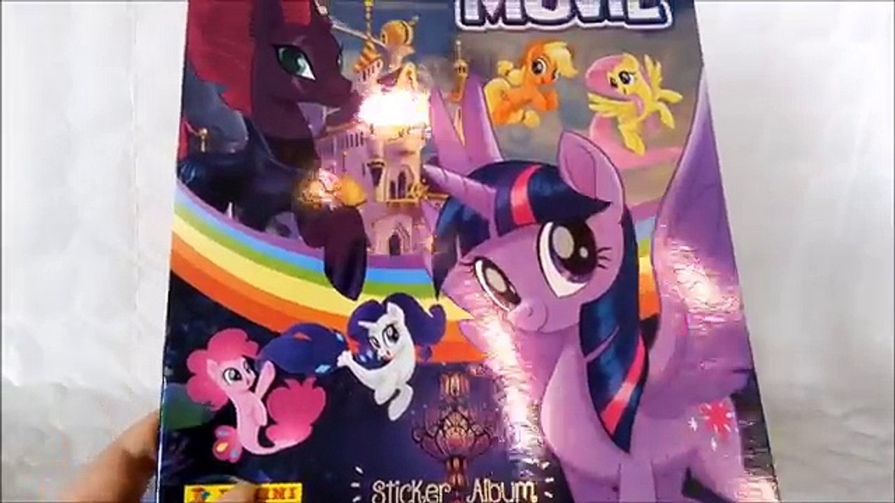 Ouverture dautocollants Panini de My Little Pony The Movie [#2]