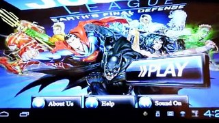 Gameplay Justice League: Earths Final Defense para Android (Liga de la Justicia)