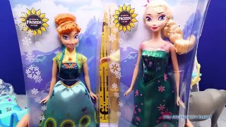 Unboxing the Frozen Queen Elsa & Anna Birthday Dolls