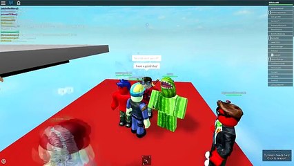 ObliviousHD meeting fans on ROBLOX!