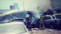 [속보] 서울 용산역 앞 4층짜리 건물 붕괴...1명 부상 / YTN