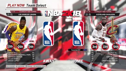 NBA 2k18  Only score with lonzo