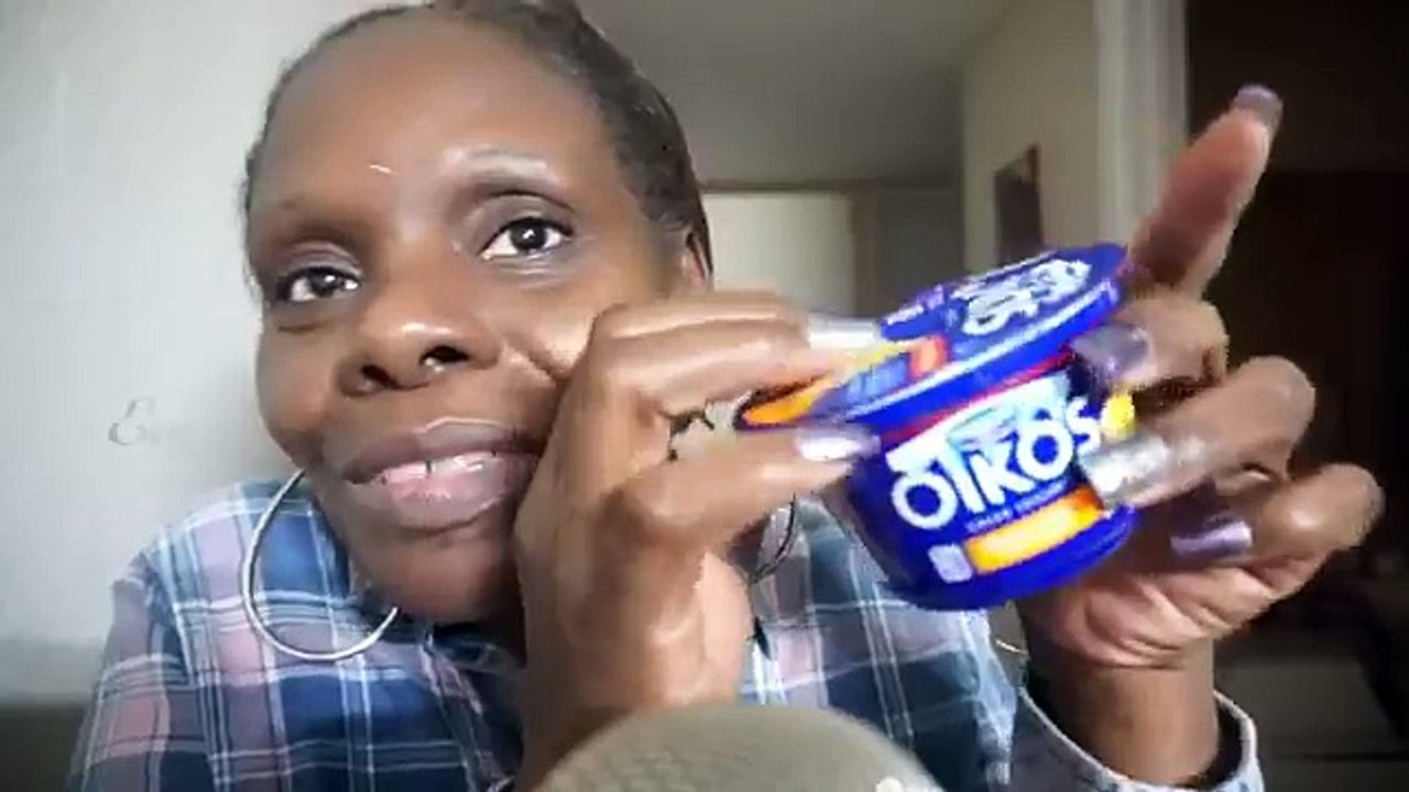 Yogurt ASMR Eating Sounds