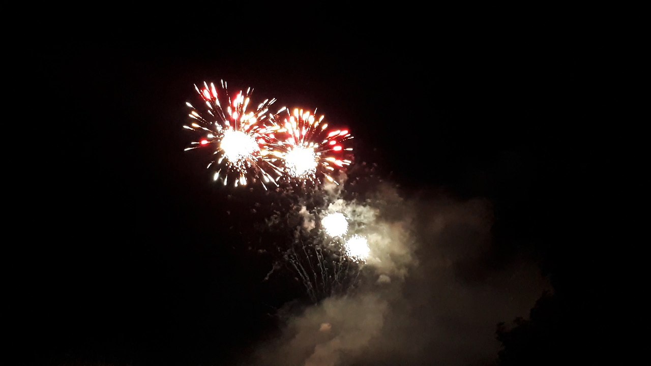 Feu artifice des fêtes de la Bague à Semur 4