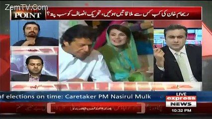 Hamza Abbasi Telling The Plans of Party against Reham Khan