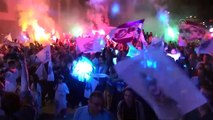 Veysel Eroğlu - Basketbol Süper Ligi'ne yükselen Afyon Belediyespor için kutlama - AFYONKARAHİSAR