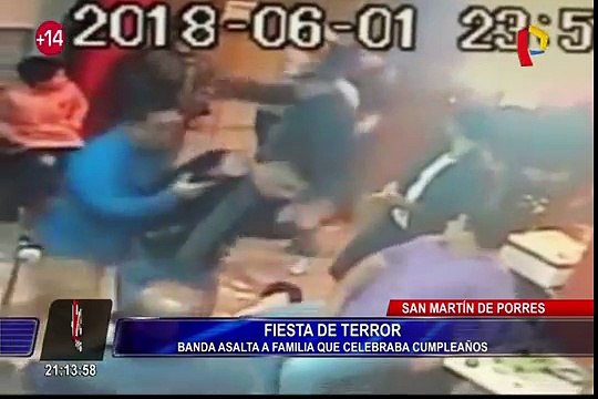 San Martín de Porres: asaltan en fiesta de cumpleaños
