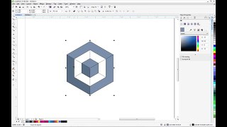 CorelDraw - How To Draw 3 Logo In 6 Minutes in Corel Draw