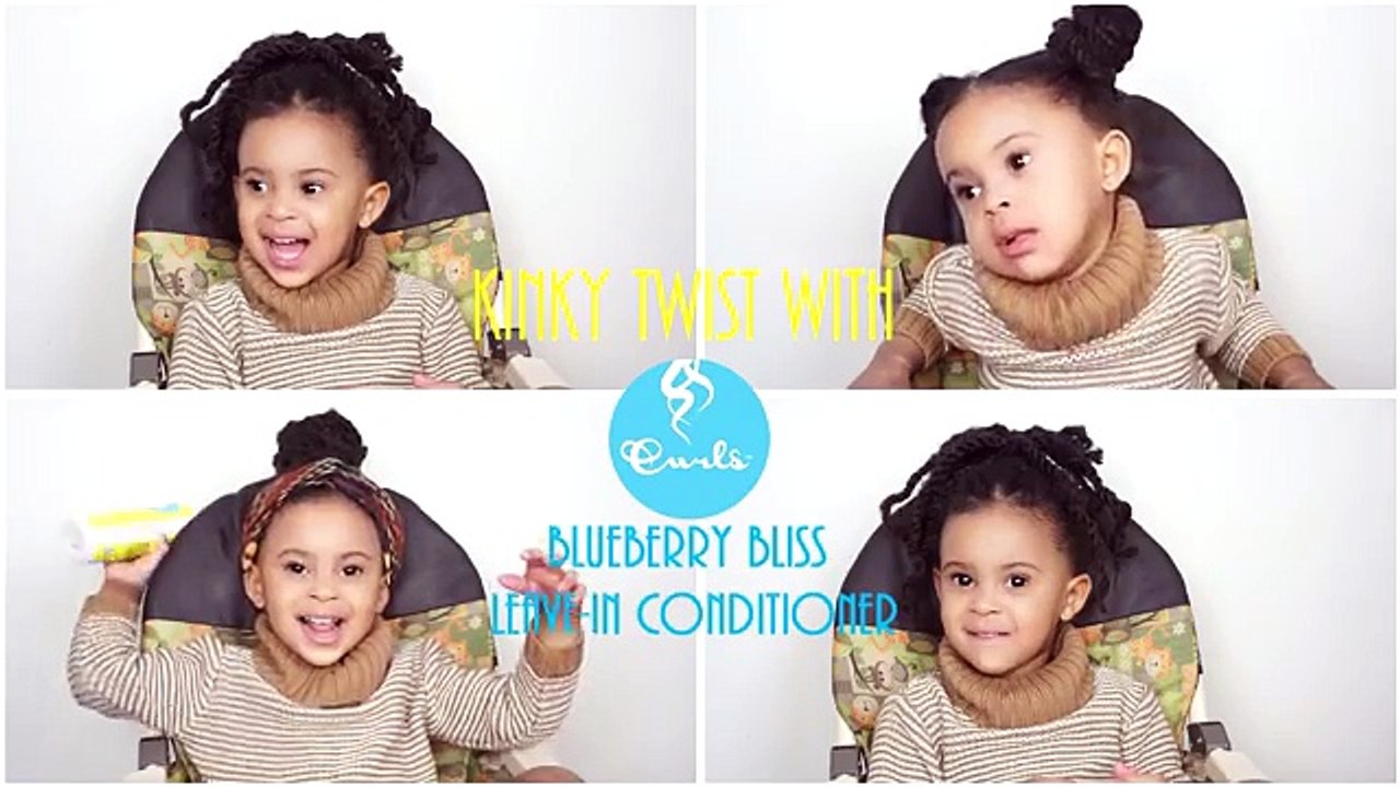 Kinky twist for natural hair kids || Jessica Pettway