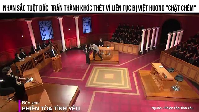 Nhan sắc tuột dốc, Trấn Thành khóc thét vì liên tục bị Việt Hương chặt chém