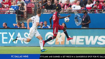 FC Dallas Downs LAFC, 2-1