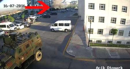 15 Temmuz'un Yeni Görüntüleri Ortaya Çıktı! Külliye'nin Etrafına Bomba Yağmış