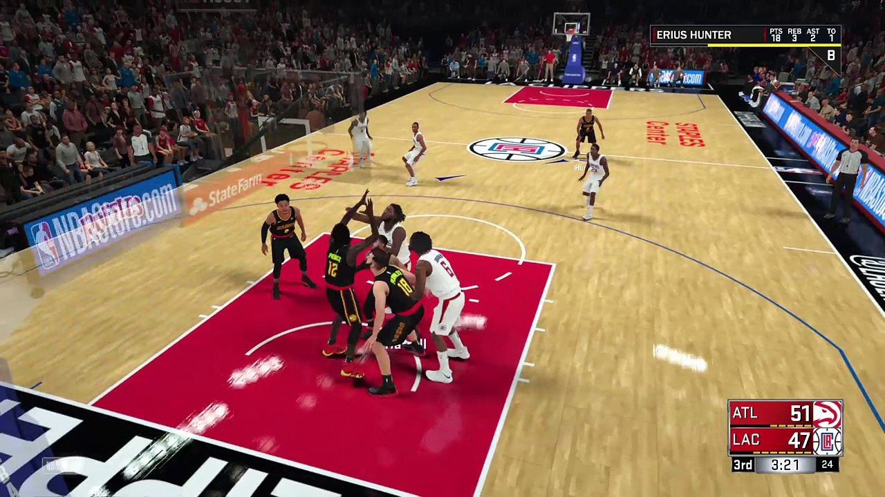 NBA 2K18 buzzer beater