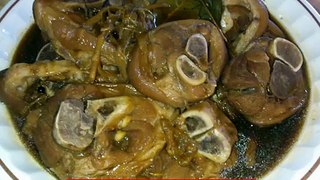 Paksiw na Pata or Braised Pork Leg