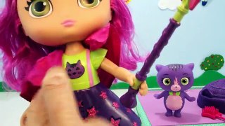LITTLE CHARMERS Hazel Magic Doll Video with Magic Cape Toypals.tv