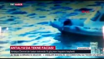 Antalya'da sürat teknesi battı: 9 göçmen hayatını kaybetti