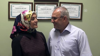 Kornea nakliyle 20 yıl sonra ışığa kavuştu - ADANA
