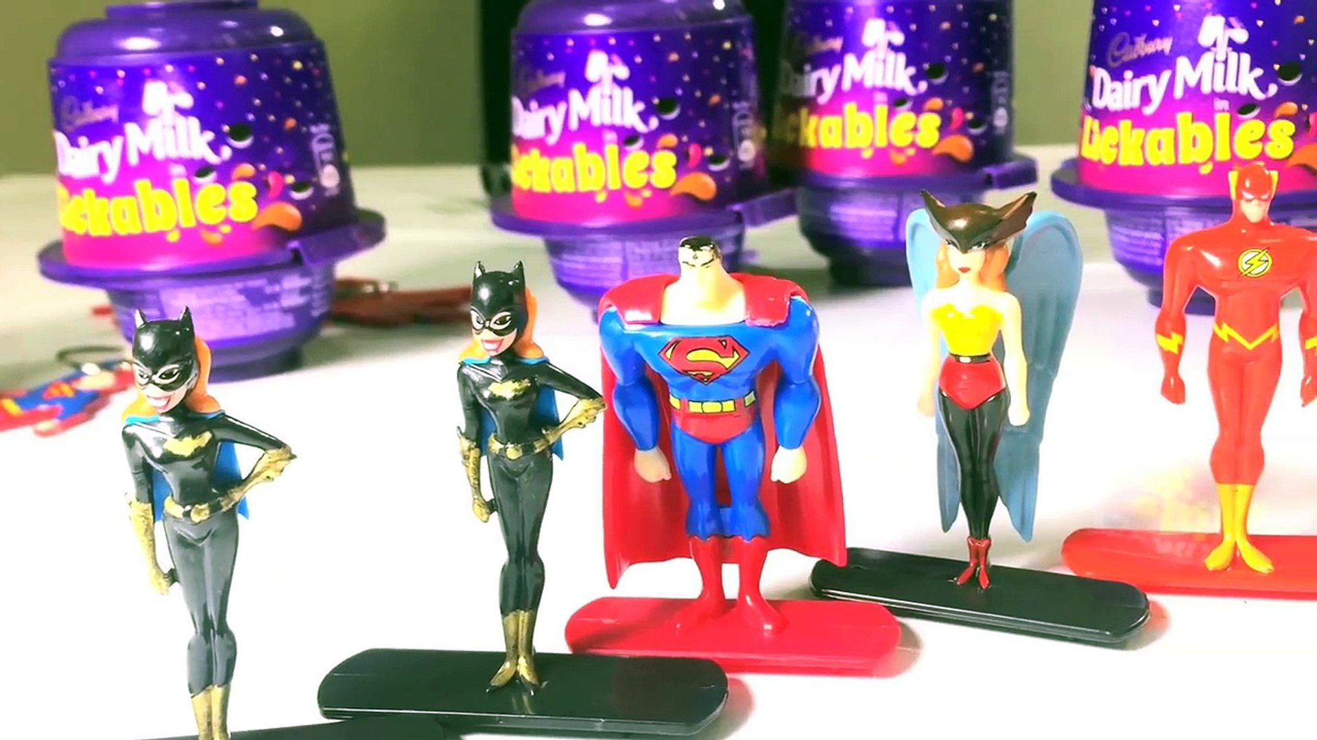 kinder joy justice league toys