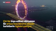 Dünyanın ilk ortası boş dönme dolabına yoğun ilgi