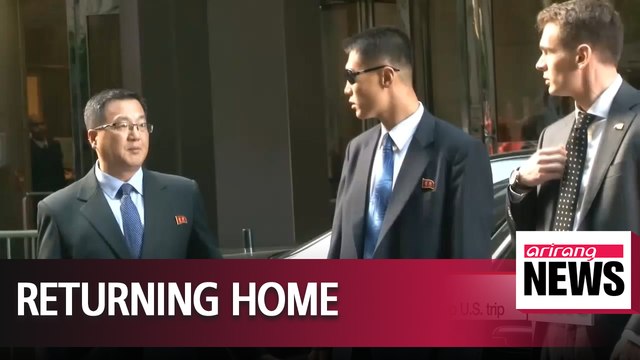 N. Korean leader Kim Jong-un's top aide, Kim Yong-chol, wraps up U.S. trip