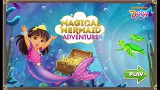 Dora the explorer online game - dora and friends: mermaid magic video games dora