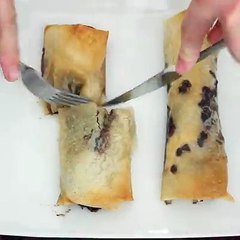 Nems bananes choco pour le goûter