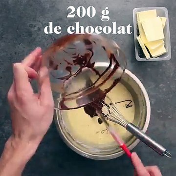 Un gâteau choco-chamallows pour les plus gourmands !Plus de recettes aux chamallow ->