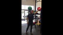 Downward Chop Static Lunge - Strive Physiotherapy & Performance