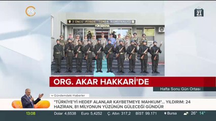 Genelkurmay Başkanı Akar: Şehitlerin tek damla kanı yerde bırakılmadı