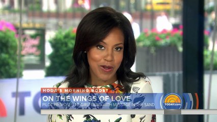 Watch a pilot propose to his girlfriend in the sweetest way