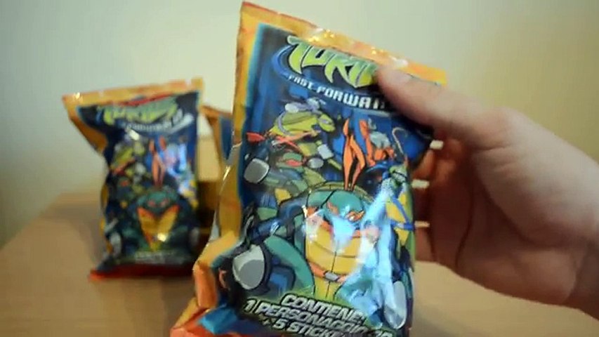 Teenage Mutant Ninja Turtles Surprise Packs Awsome Toys Unboxing (HD)