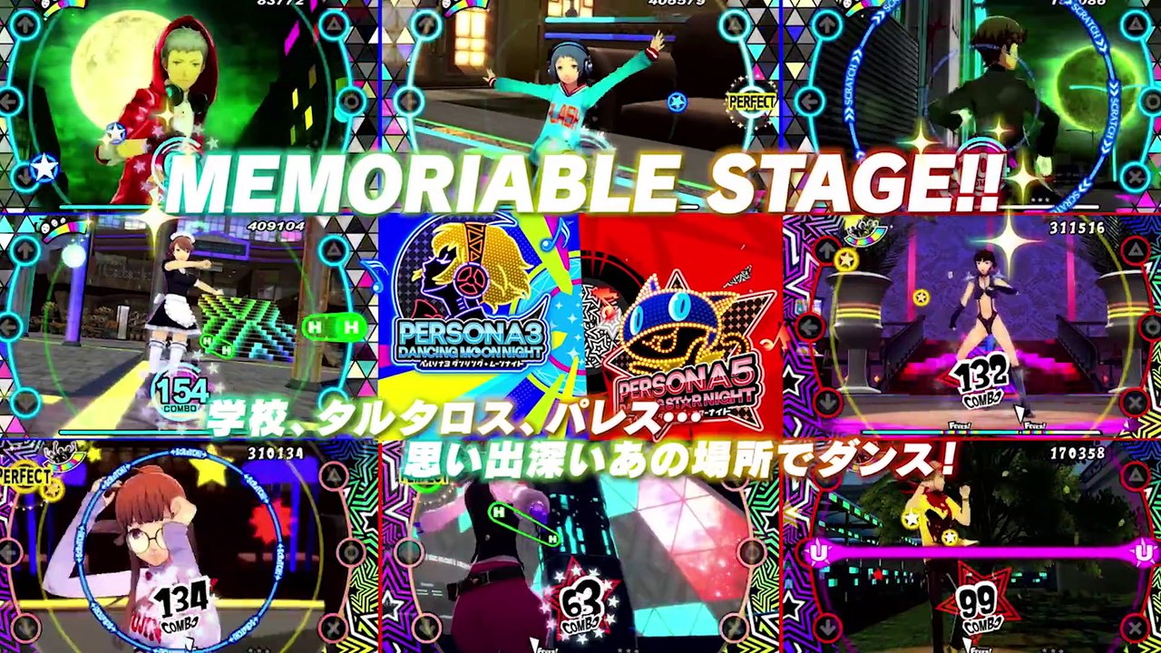 Persona 3 Dancing Moon Night / Persona 5 Dancing Star Night - PV#3