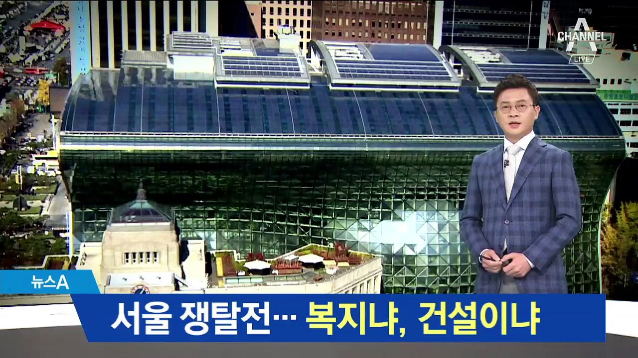서울시장 선거 공약대결…복지냐, 건설이냐