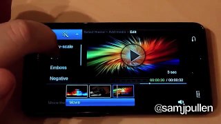 Samsung Galaxy S2 - Video Maker